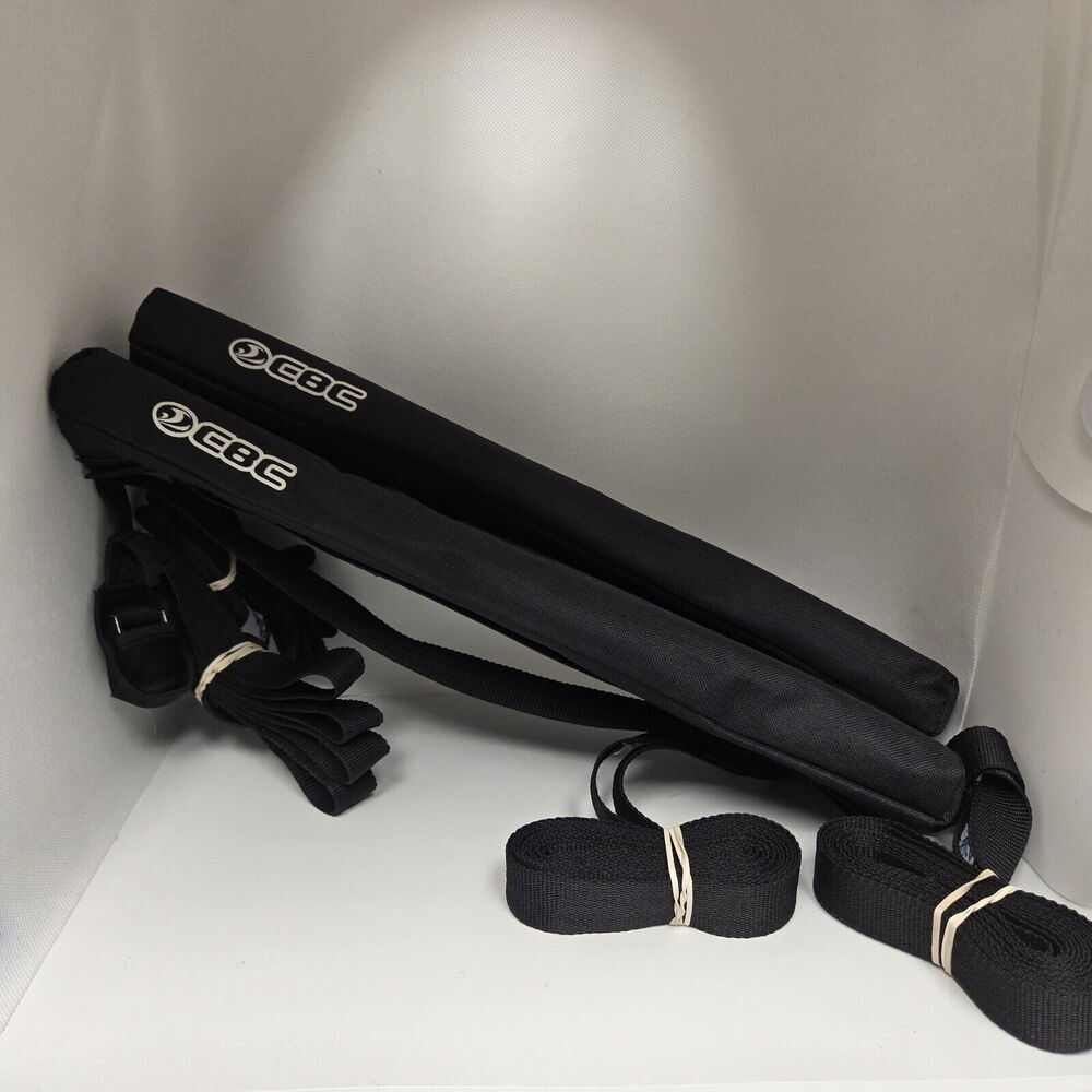 CALIFORNIA BOARD COMPANY Padded Car Roof Rack - Black Used 1 Time Only